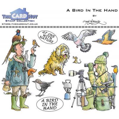 The Card Hut Great Outdoors Clear Stamps - A Bird In The Hand